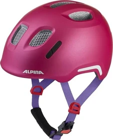 Alpina Ximo 2 Flash Kinderhelm deep rose/violet matt