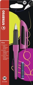 STABILO Flow SPORTY pink/schwarz, rechte Hand, mittel, Blister