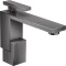 Hansgrohe AXOR Edge Einhebel-Waschtischmischer 130 mit Push-Open Ablaufgarnitur diamantschliff polished black chrome Vorschaubild