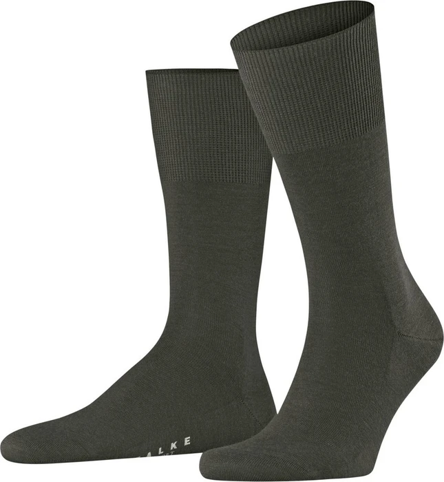 Falke Airport Socken green mel. (Herren)