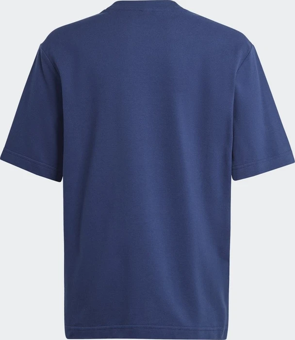 adidas Future Icons Logo Piqué T-Shirt kurzarm dark blue (Junior)