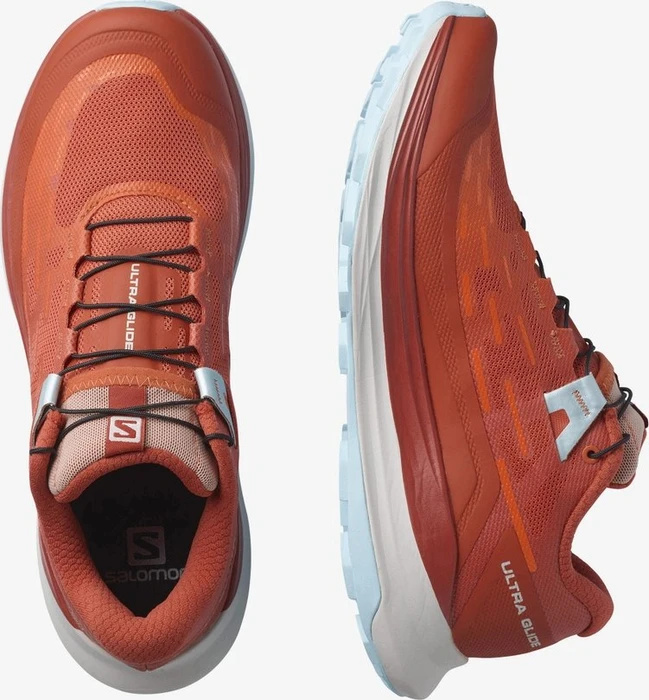 Salomon Ultra Glide mecca orange/red orange/crystal blue (Damen)