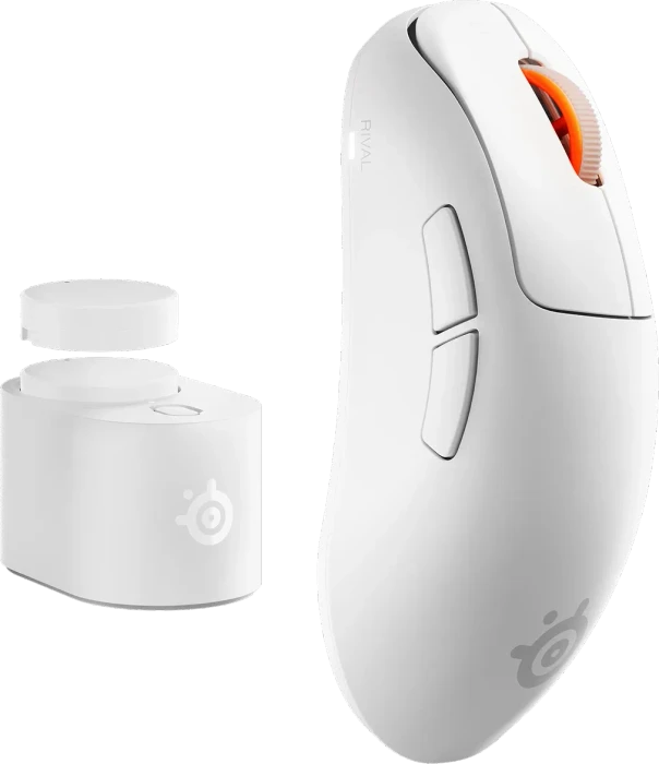 SteelSeries Rival Pro Mini 8K Ultra Wideband Wireless, weiß, USB