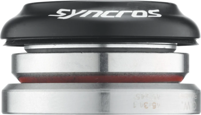 Syncros Drop-in 1 1/8" straight Steuersatz komplett integriert (IS) schwarz