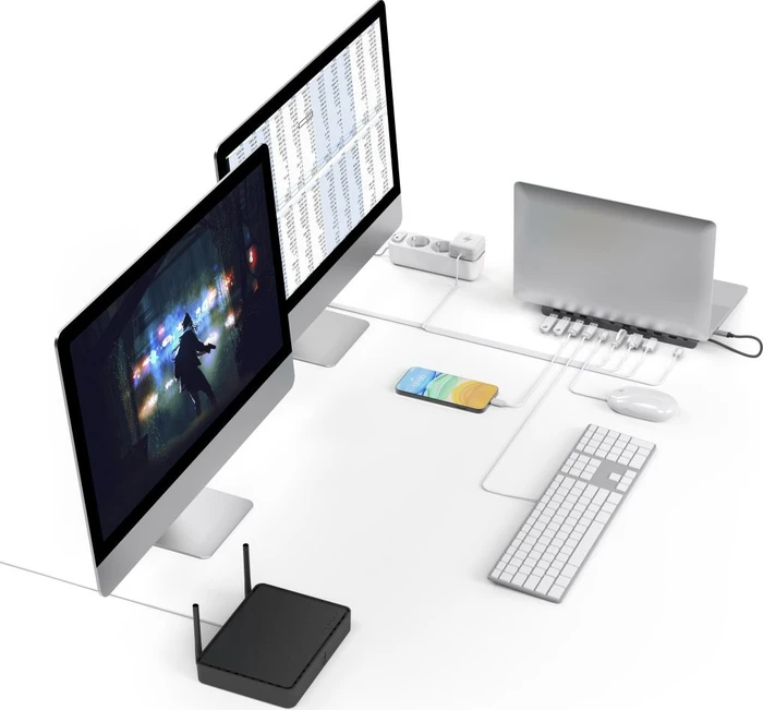 Hama Connect2Office Pro Docking Station, USB-C 3.0 [Stecker]
