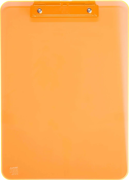 Maul MAULneon Klemmbrett, A4, orange/transparent