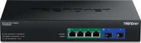TRENDnet TPE Rackmount 2.5G Switch, 4x RJ-45, 2x SFP+, 240W PoE++ (TPE-BG5062)