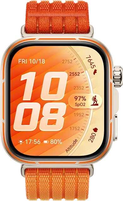 Huawei Watch Fit 5 Pro orange