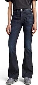 G-Star 3301 Flare Jeans worn in naval blue cobler (Damen)