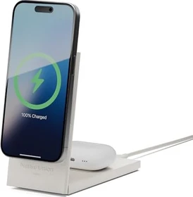 Native Union Rise 2-in-1 Magnetic Wireless Charger beige/weiß