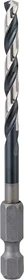 Bosch Professional PRO Metal HSS-G Impact Spiralbohrer, 4.5x47x87mm, 1 Stück