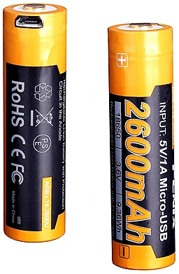 Fenix ARB-L18-2600U Li-Ion 18650 2600mAh
