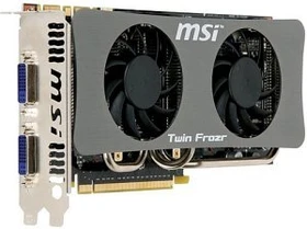 MSI GeForce GTS 250, N250GTS Twin Frozr 1G, 1GB DDR3, 2x DVI