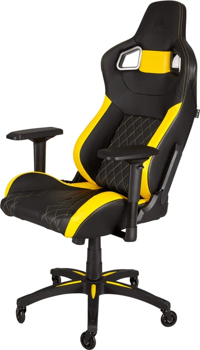 Corsair T1 Race Gamingstuhl, schwarz/gelb