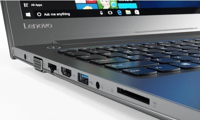 Lenovo IdeaPad 510-15IKB, grau, Core i7-7500U, 8GB RAM, 128GB SSD, 1TB HDD, GeForce 940MX, DE