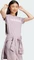 adidas Loungewear Essentials Slim Logo T-Shirt kurzarm preloved fig/white (Damen) Vorschaubild