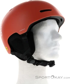 POC Fornix MIPS Helm lt agate red matt