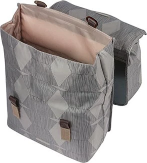 Basil Elegance Doppeltasche Gepäcktasche chateau taupe