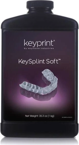 Keystone Industries KeyPrint KeySplint Soft violett transluzent, 1.00kg