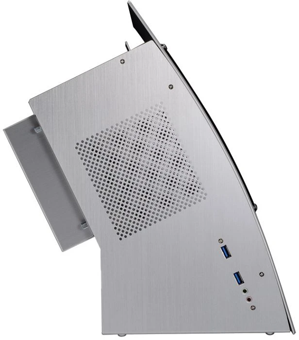 Lian Li PC-Q30A silber, Acrylfenster, Mini-ITX