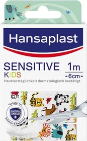 Hansaplast Sensitive Kinder, 6cm x 1m, 1 Stück
