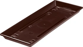 Geli Standard Blumentopfuntersetzer 40x15.5cm braun