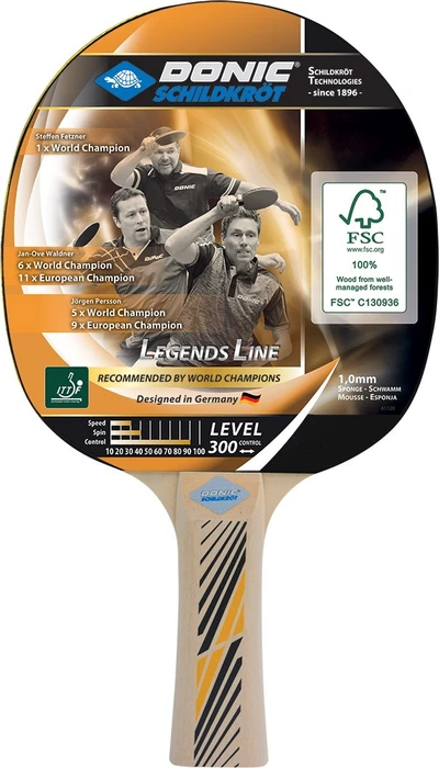 Donic Schildkröt Legends 300 FSC Tischtennisschläger