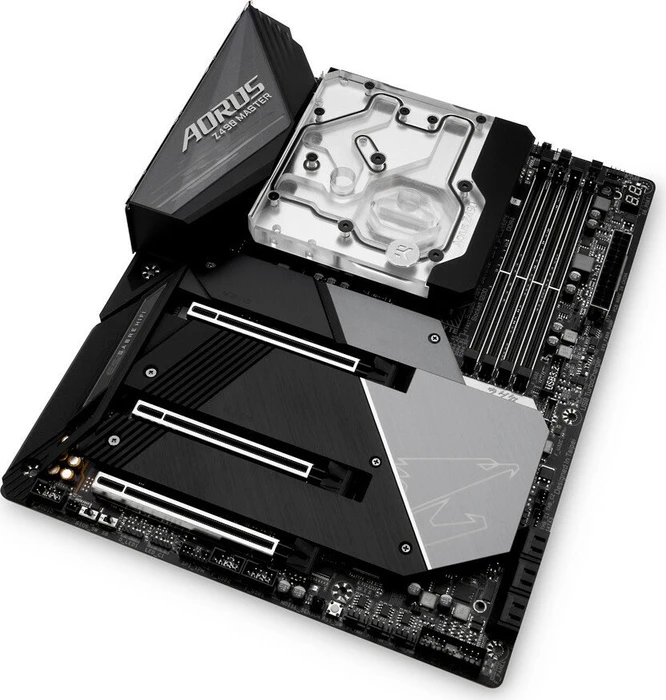 EK Water Blocks Quantum Line EK-Quantum Momentum Aorus Z490 Master D-RGB Monoblock, Nickel, Acryl