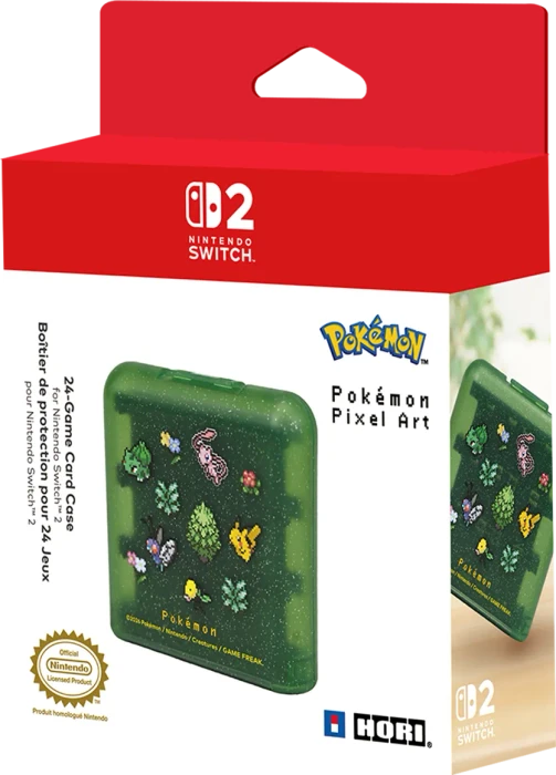 Hori 24 Spiele Kartenetui Pokemon Pixel green (Switch 2)