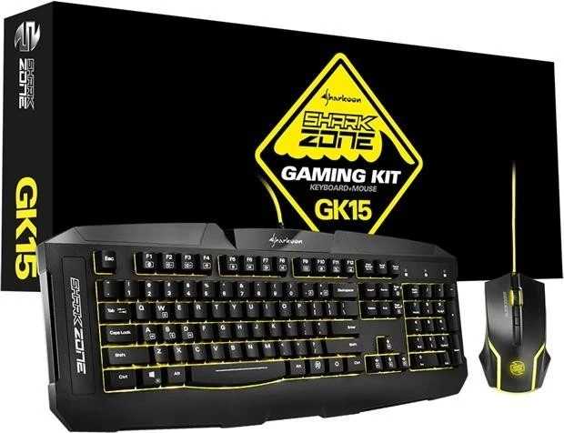 Sharkoon Shark Zone GK15 Gaming, USB, DE