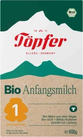 Töpfer Lactana Bio Anfangsmilch 1 Pulver, 600g