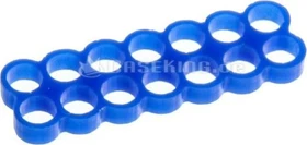 E22 14-Slot Stealth Kabelkamm 4mm, blau