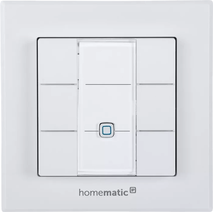 eQ-3 Homematic IP Wandtaster 6-fach weiß
