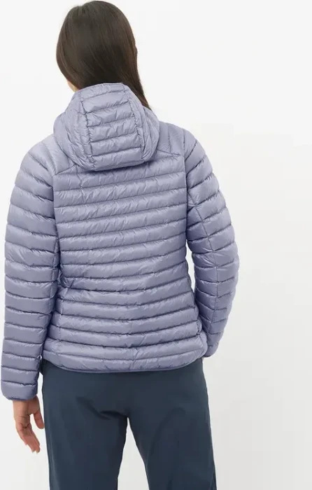Salomon Elixir Micro Down Hooded Funktionsjacke blue granite (Damen)