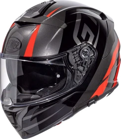 Premier Helmets Technical Devil GT grau/schwarz/rot