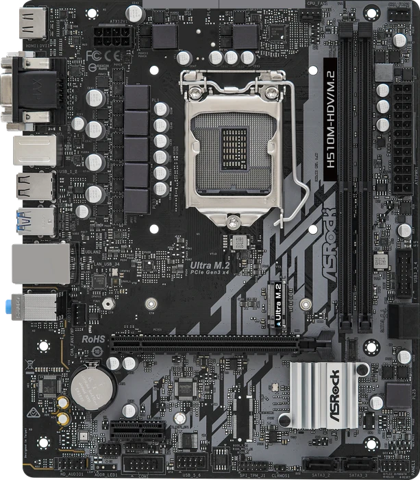 ASRock H510M-HDV/M.2 (Intel 1200)