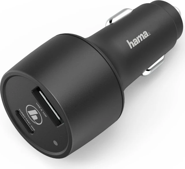 Hama Kfz-Ladegerät USB USB-C Power Delivery/Quick Charge 3.0 + USB-A 42W schwarz