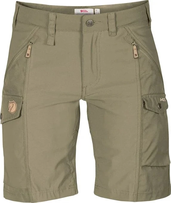 Fjällräven Nikka Curved Hose kurz light olive (Damen)