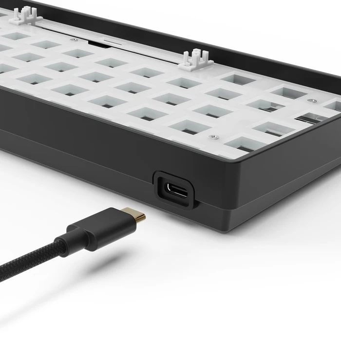 Sharkoon Skiller SGK50 S4 Gen2 Barebone Gaming Tastatur, schwarz, ISO/ANSI