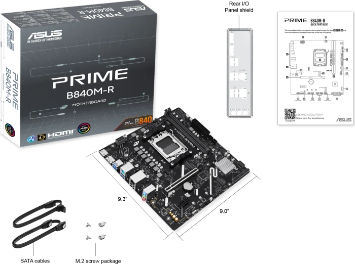 ASUS Prime B840M-R (AMD AM5)