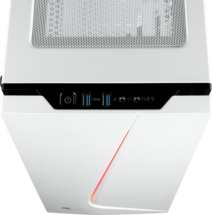 Corsair Carbide Series SPEC-06 RGB weiß, Glasfenster