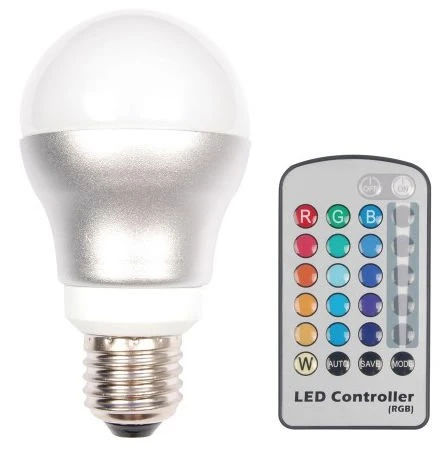 LED's Change the World Birne RGB A60 E27/5W 2700K 120°