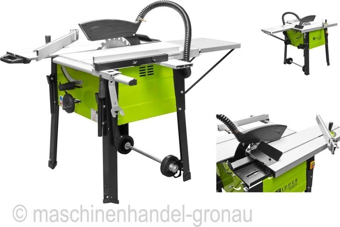 Zipper ZI-FKS315 Elektro-Tischkreissäge inkl. Untergestell