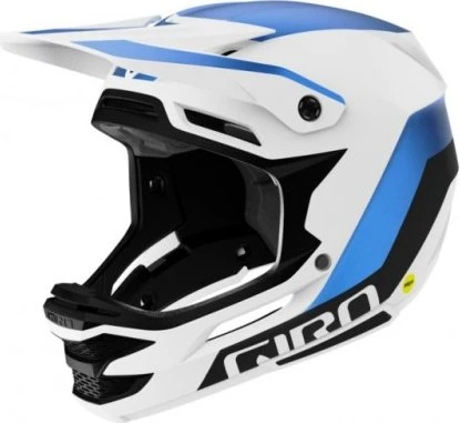 Giro Insurgent Spherical Fullface-Helm matte white/ano blue