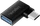 LogiLink USB 3.0 Adapter, USB-C 3.0 [Stecker] auf USB-A 3.0 [Buchse], horizontal gewinkelt 90° (AU0055)