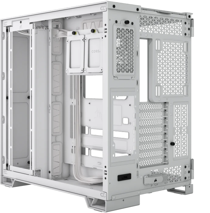 Corsair 6500D Airflow, weiß, Glasfenster