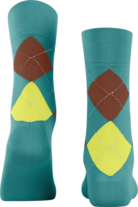 Falke Sensitive Argyle Socken fjordblue (Damen)