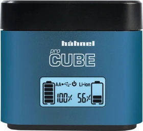 Hähnel ProCube Doppelladegerät für Fujifilm/Panasonic
