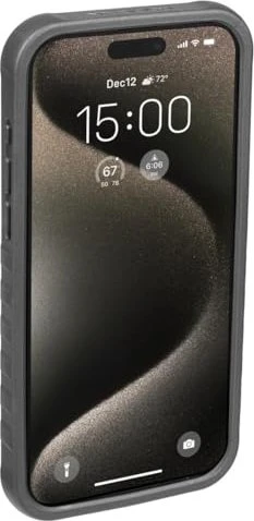 Topeak RideCase ohne Halterung für Apple iPhone 15 Pro Max schwarz/grau