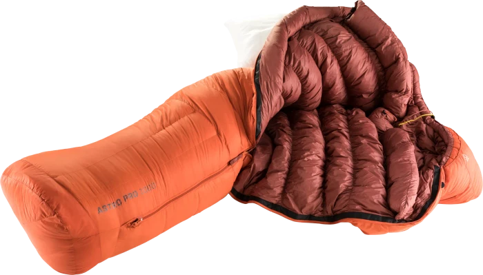 Deuter Astro Pro 1000 SL Mumienschlafsack paprika/redwood